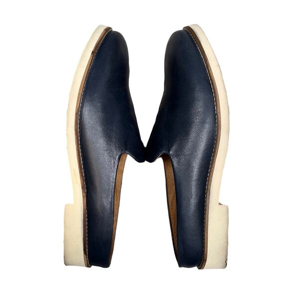 SOFTWALK Wolcott II Women's 8.5N Slip-On Leather Blue Loafer Mule Light Comfort - Picture 13 of 13